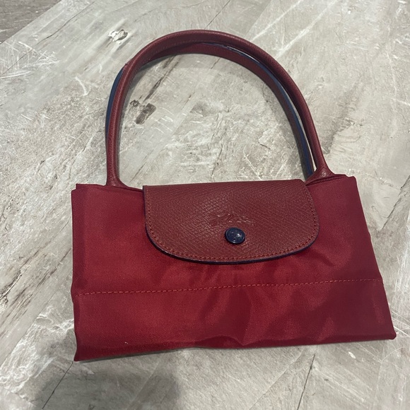 Brand New Longchamp Pliage (S) Burgundy/Red - Picture 3 of 3